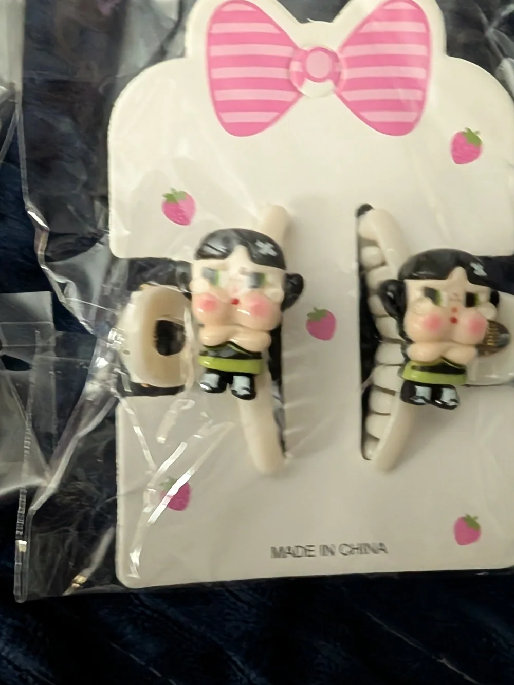 🦋 Pick 1 Power Puff Girls Character Hair Clips for Kids